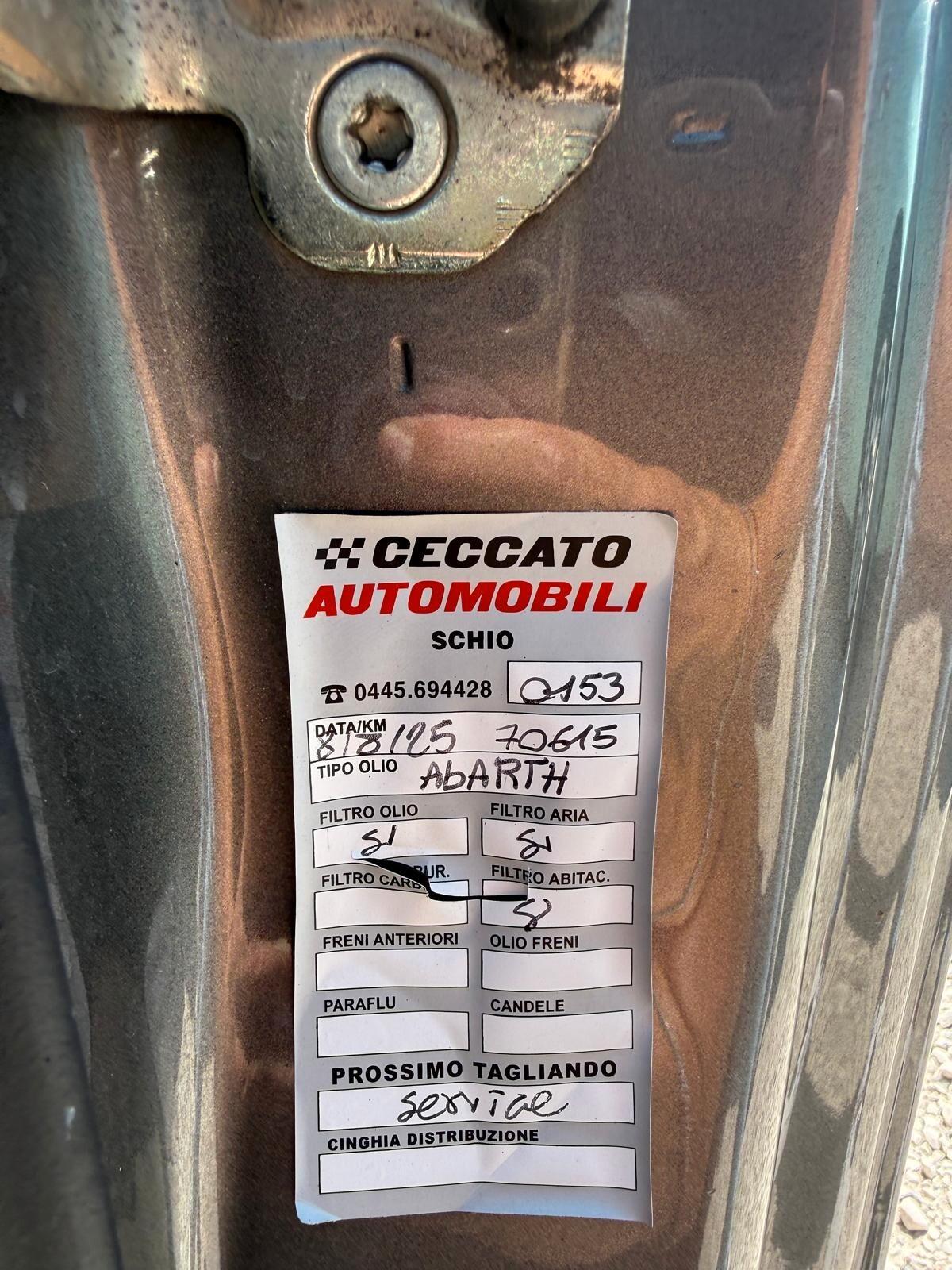 Abarth 595 C 1.4 Turbo T-Jet 165 CV