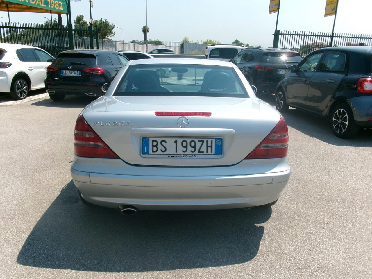 Mercedes-benz SLK 200 BENZINA 2.0 163CV CABRIO *ISCRITTA ASI*