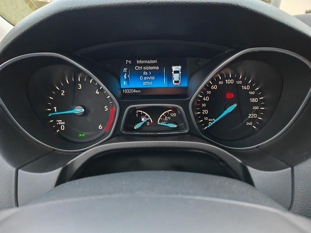 Ford Focus 1.5 TDCi 120 CV SW AUTOCARRO N1 4 posti unipro+IVA