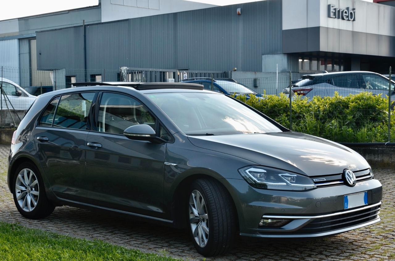 VOLKSWAGEN GOLF 5p 1.5 TSI EXECUTIVE 130cv DSG, UNICOPROP, TUTTI SERVICE VW, EURO 6C, TETTO, NAVI, PERMUTE