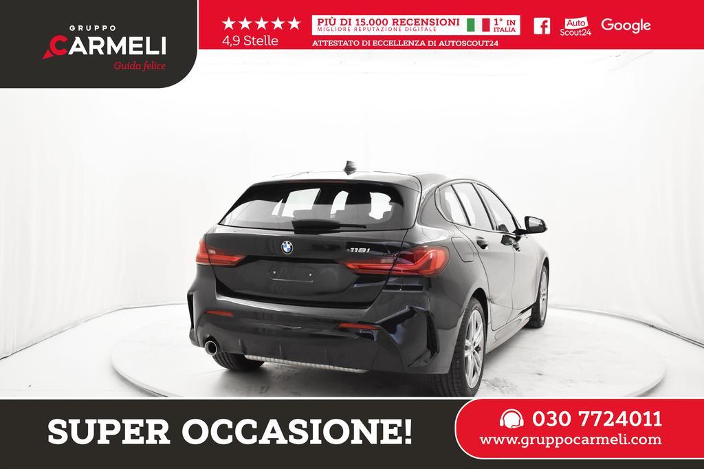 BMW Serie 1 5 Porte bz Msport CAMBIO AUTO,CERCHI 17,LED,AZIENDALE