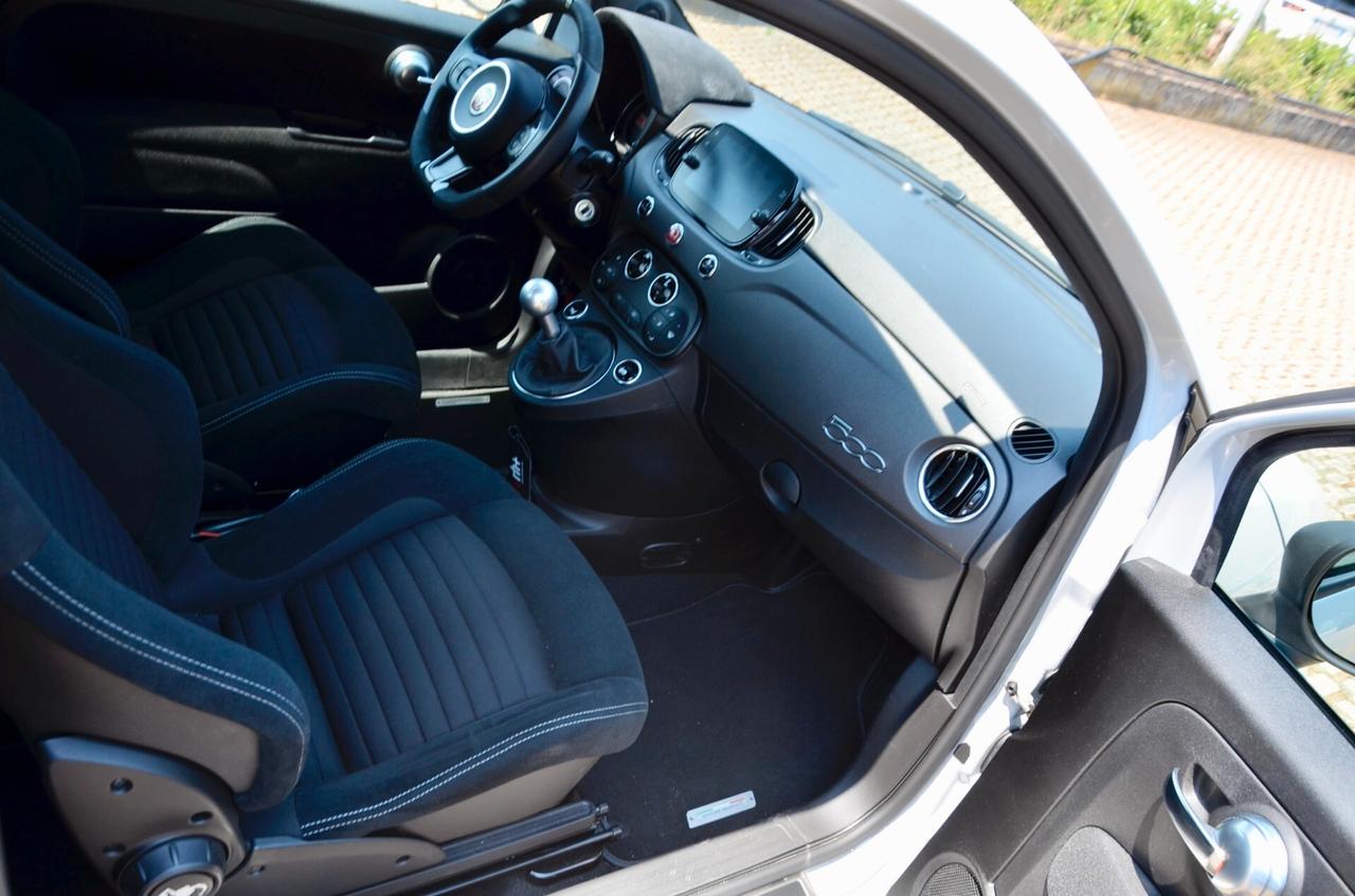 ABARTH 695 1.4 T-JET COMPETIZIONE 180cv, EURO 6D, UFF ITALIANA, UNICO UTILIZZATORE, SERVICE ABARTH, APPLE ANDROID, PERMUTE