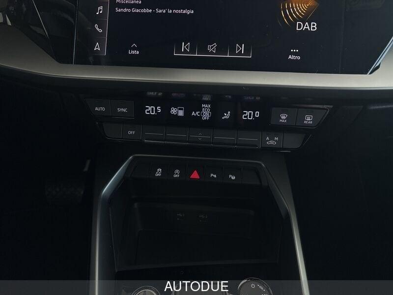 Audi A3 SPORTBACK 3.0 1.5 G-TRON BUSINESS ADVANCED S-TRONIC