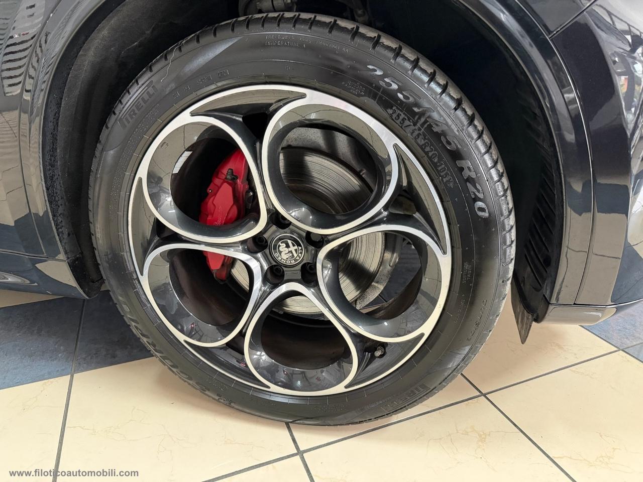 ALFA ROMEO Stelvio 2.2 T.diesel 210CV AT8 Q4 Veloce KM CERTIFICATI - CERCHI 20 FULL!