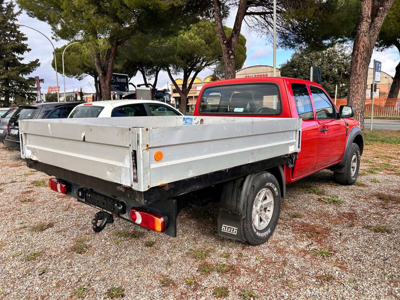 Ford Ranger 2.5 TDCi Super Cab XL CABINA SINGOLA*4 POSTI OMOLOGATI*CASSONE AMPIO*GANCIO*