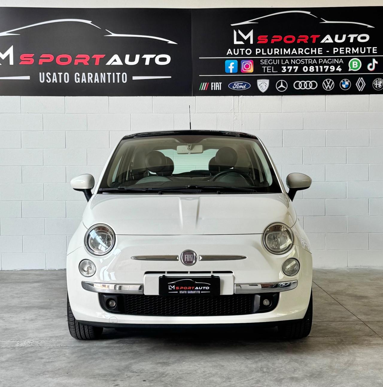 Fiat 500 1.2 Lounge ideale per neopat garanzia 12 mesi