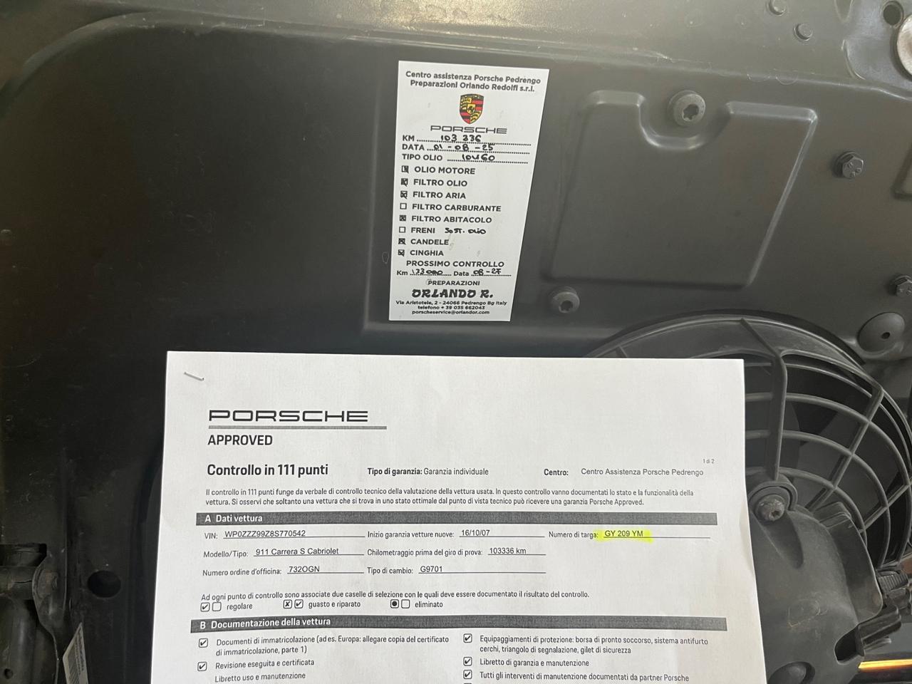 Porsche 911 997 Carrera S 3.8 Cabrio 355cv