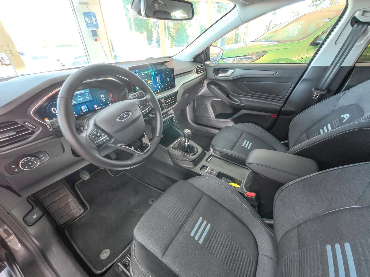 Ford Focus 1.0 EcoBoost Hybrid 125 CV 5p. Active X KM 5600 Garanzia estendibile fino a 2031
