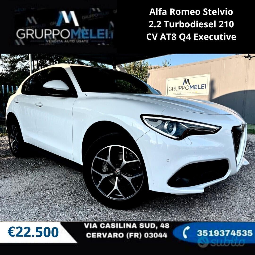 Alfa Romeo Stelvio 2.2 Turbodiesel 210 CV AT8 Q4 Executive