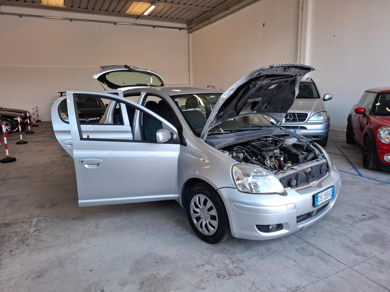 Toyota Yaris 1.4 tdi D-4D cat 5 porte Expo Clima