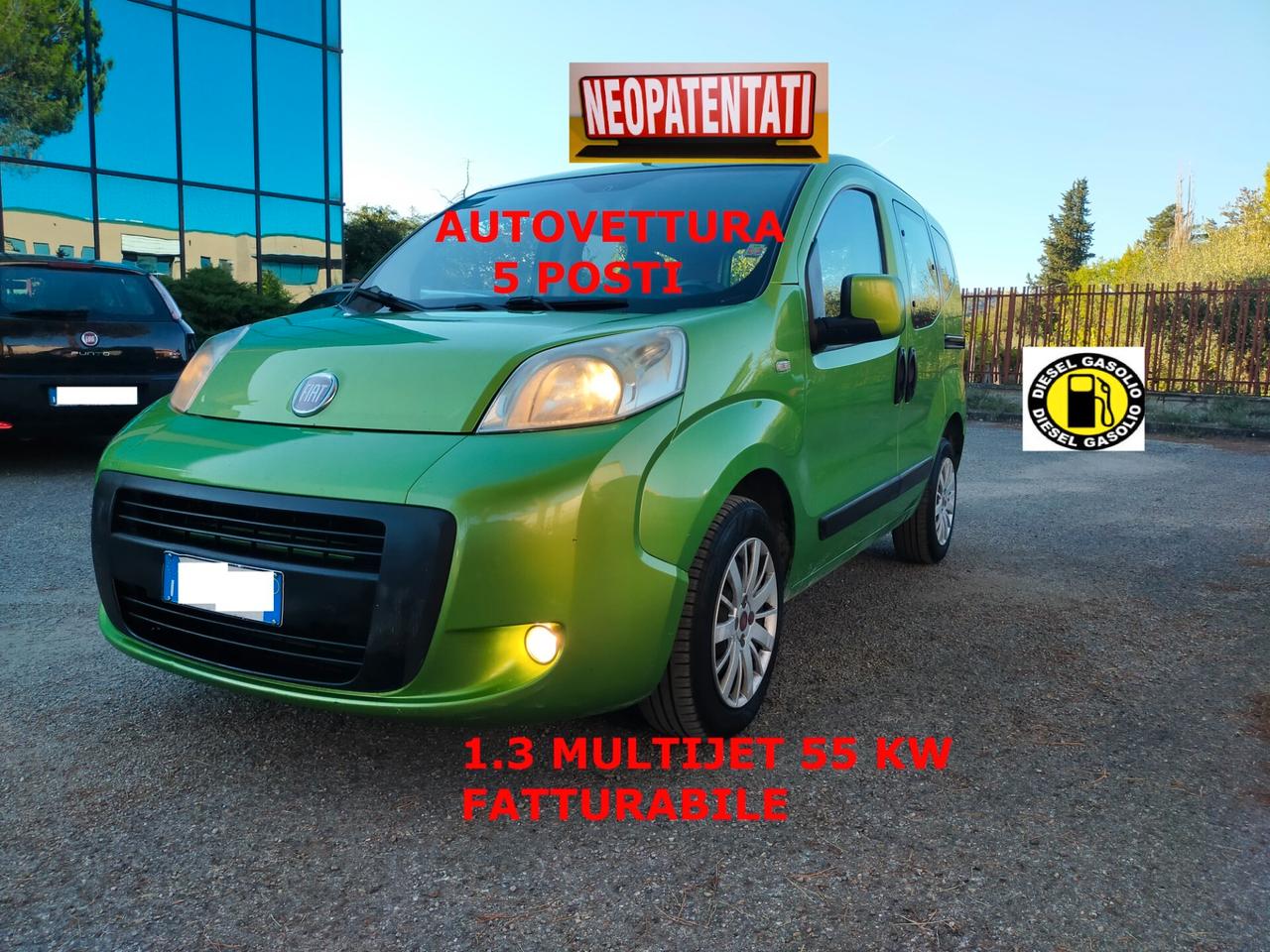 Fiat Qubo 1.3 mjt autovettura adatta neopatentati