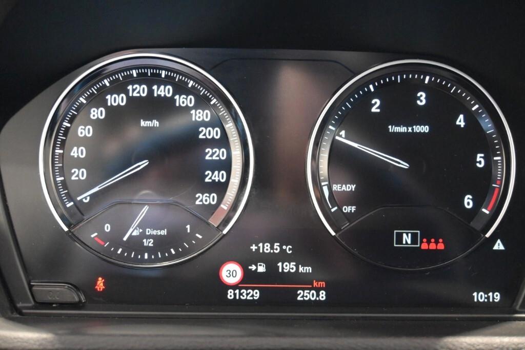 BMW X1 16D 115CV 6M. S-DRIVE BUSINESS ADVANTAGE ( CRUISE - NAVI - PARK ASSISTANT - CERCHI 17 )