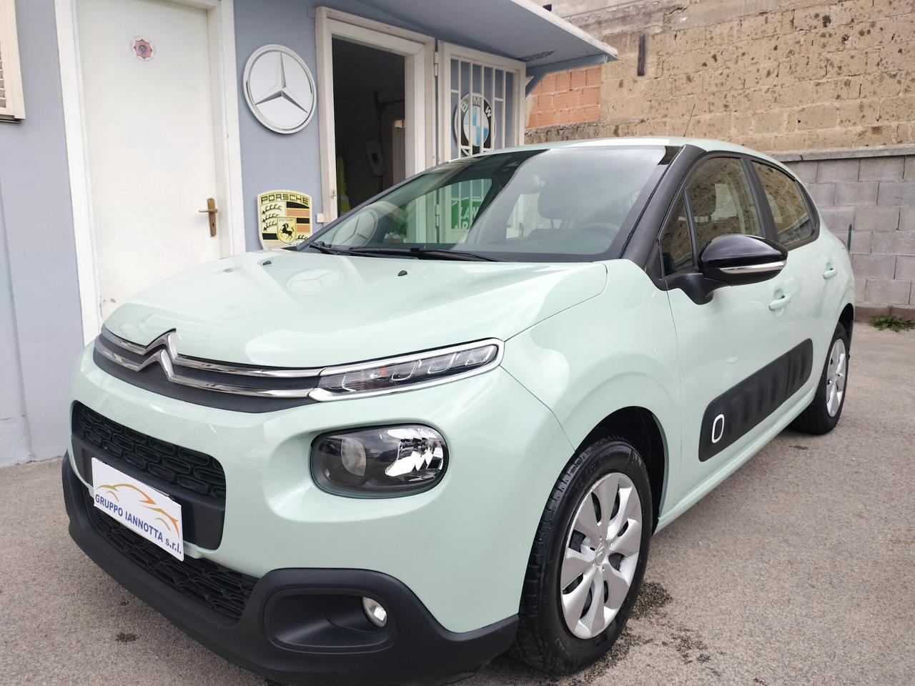 Citroen C3 1.6 HDI 75 C.V. NAVIGATORE ANDROID AUTO GARFANZIA CON RILASCIO CERTIFICATO DI CONFORMITA