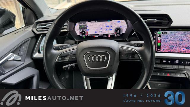 AUDI A3 30 g-tron S tronic Navi ACC Led sedili sport