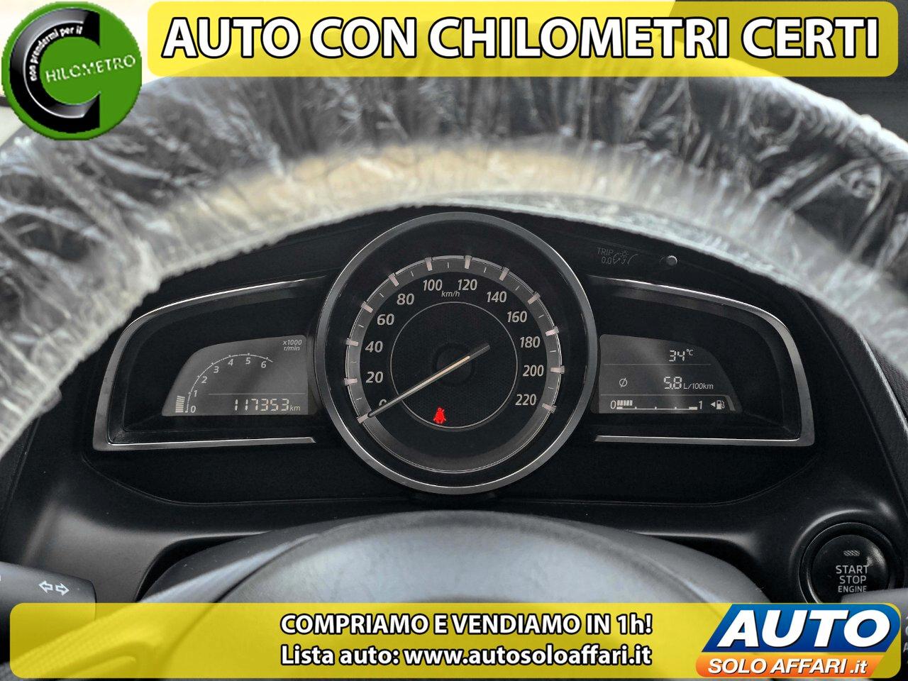 Mazda 2 5 Porte 2 1.5 EXCEED 90CV EURO6B NAVI/FULL LED/RATE/PERMUTE
