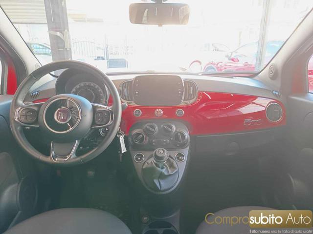 FIAT 500 1.0 Hybrid Red