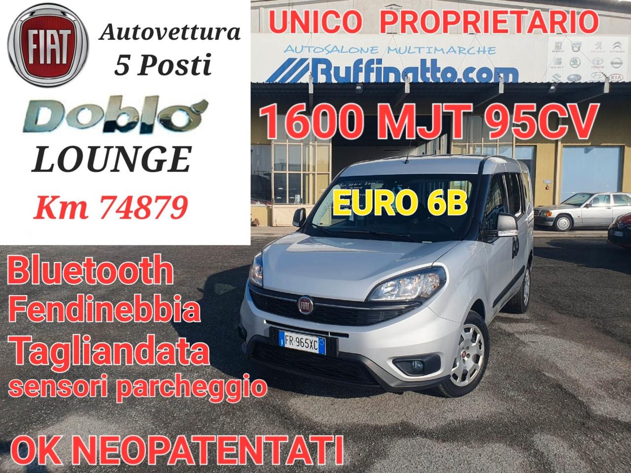 Fiat Doblo Doblò 1.6 MJT 16V 95CV Lounge