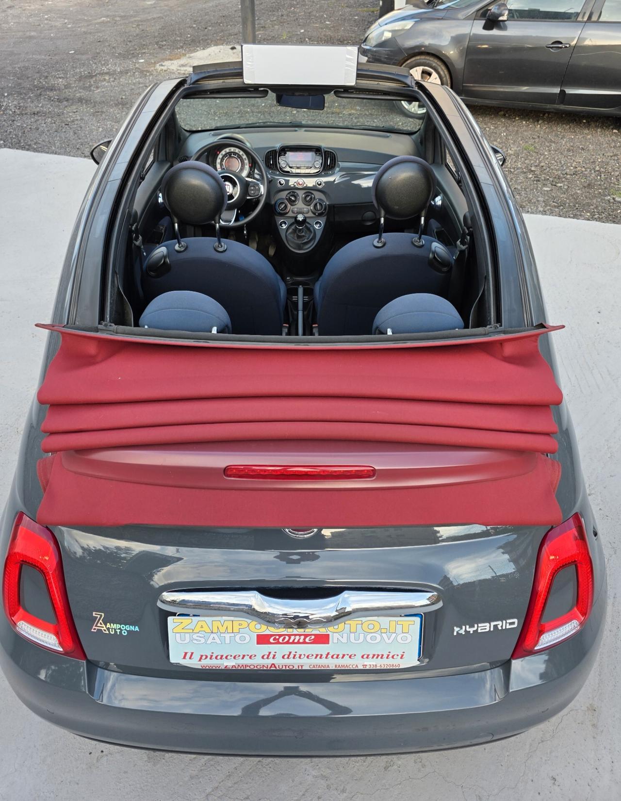 Fiat 500 C 1.0 Hybrid Dolcevita Cabrio ZampognAuto CT