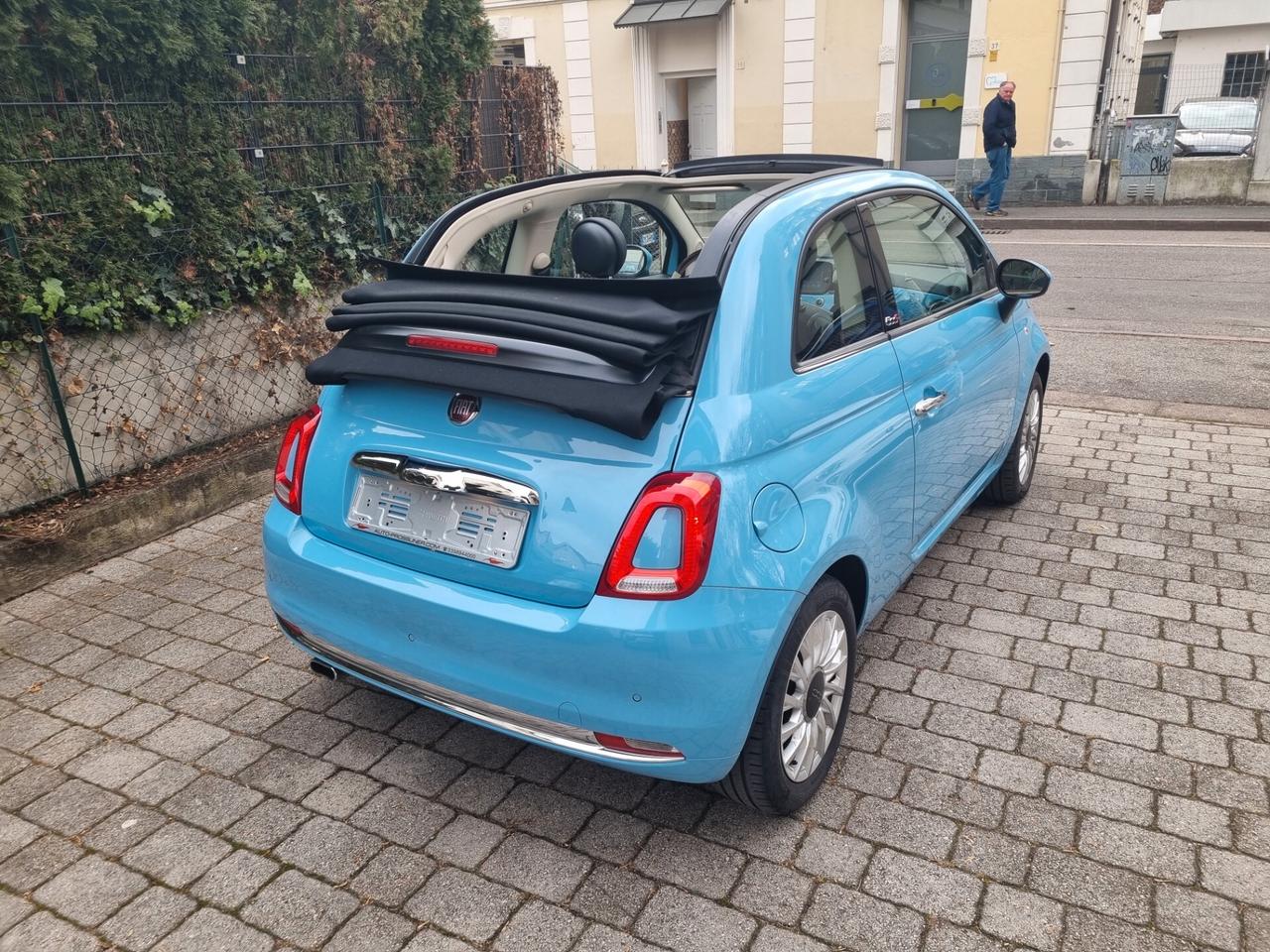 Fiat 500 C 1.2 Lounge anno2016 km58000 neopat