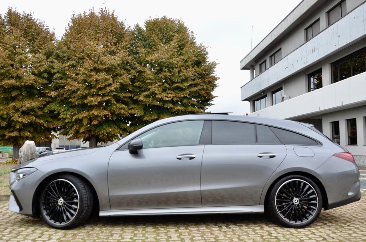 MERCEDES-BENZ CLA 200 SHOOTING BRAKE 200d AMG LINE PREMIUM 150cv AUTO, UNICOPROPRIETARIO, UFF ITALIANA, EURO 6D, FACE LIFT, SERVICE MERCEDES, TETTO, HI-FI PREMIUM, PERMUTE