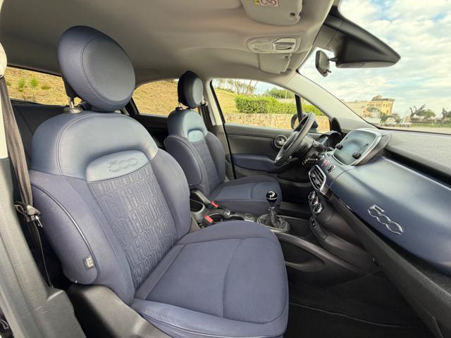 FIAT 500X 1.3 MJET 95CV CLUB+NAVI CARPLAY+CERCHI+PELLETEX