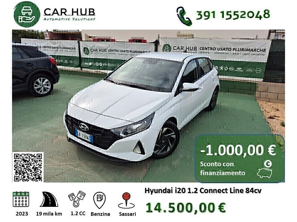 Hyundai i20 1.2 MPI MT Connectline Estensione garanzia fino a 7 Anni