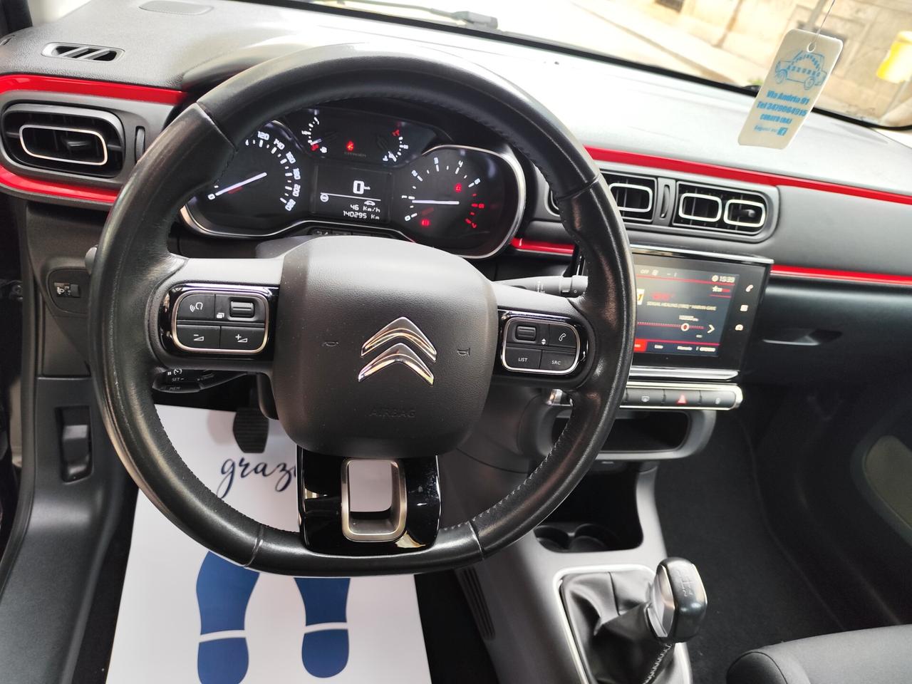 Citroen C3 1.6 BlueHDi 100CV Shine PERFETTA