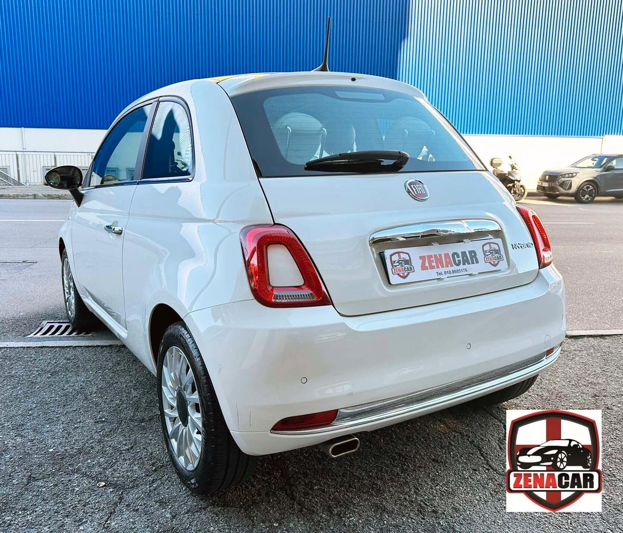 Fiat 500 1.0 Hybrid Dolcevita Interni In pelle tetto panoramico solo 26.000 km unico proprietario