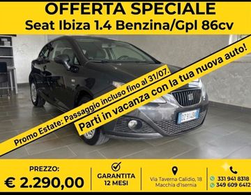 Seat Ibiza 1.4 Benzina/Gpl 85Cv