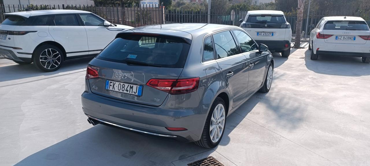 Audi A3 SPB 2.0 TDI Design 150cv