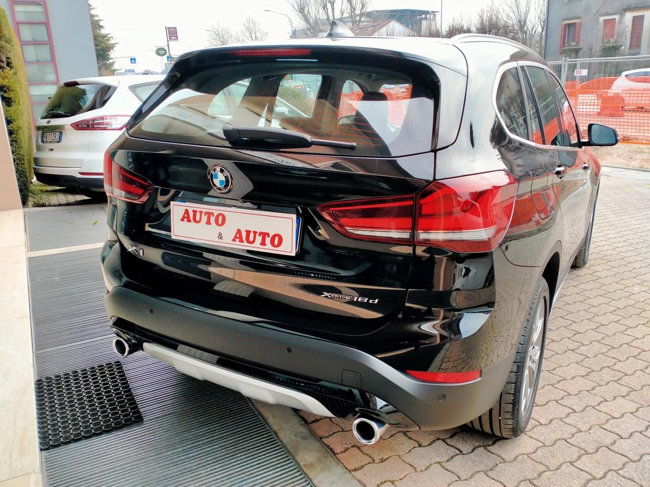 BMW X1 18D XDRIVE M.Y.20 XLINE / PELLE TOTALE / NERO LUCIDO