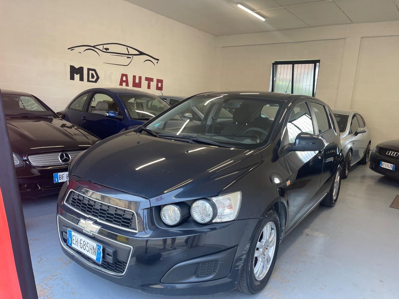 Chevrolet Aveo 1.2 86CV GPL 5 porte