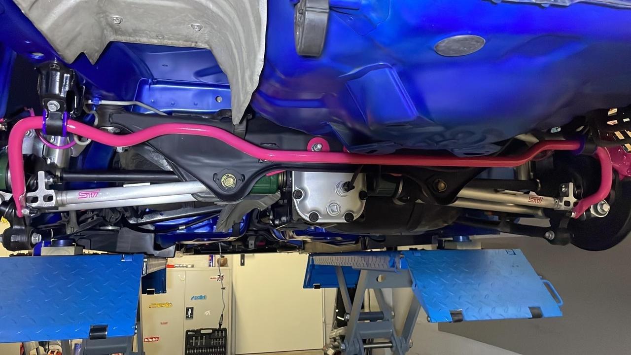 Subaru Impreza 2.5 turbo 16V WRX STi spec c type ra 4T