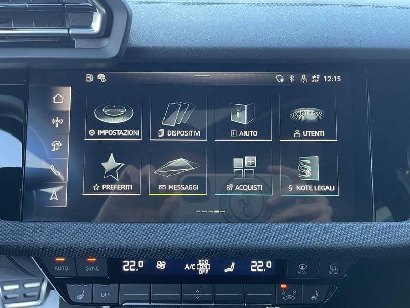 Audi A3 S3 Sportback 2.0 tfsi quattro s-tronic - KM0