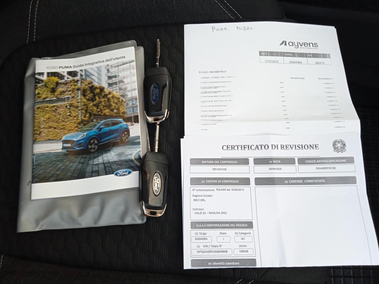 Ford Puma 1.5 EcoBlue 120 CV S&S Titanium X