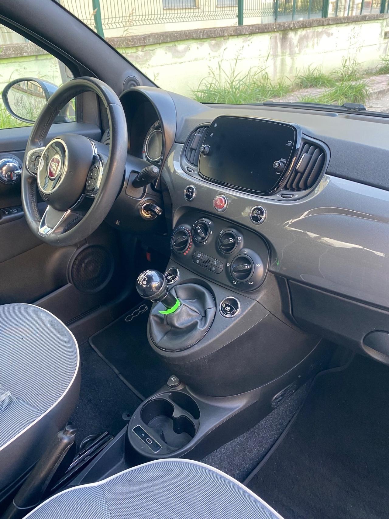 Fiat 500 1.2 Benzina Anno 2020 Full Led Navi