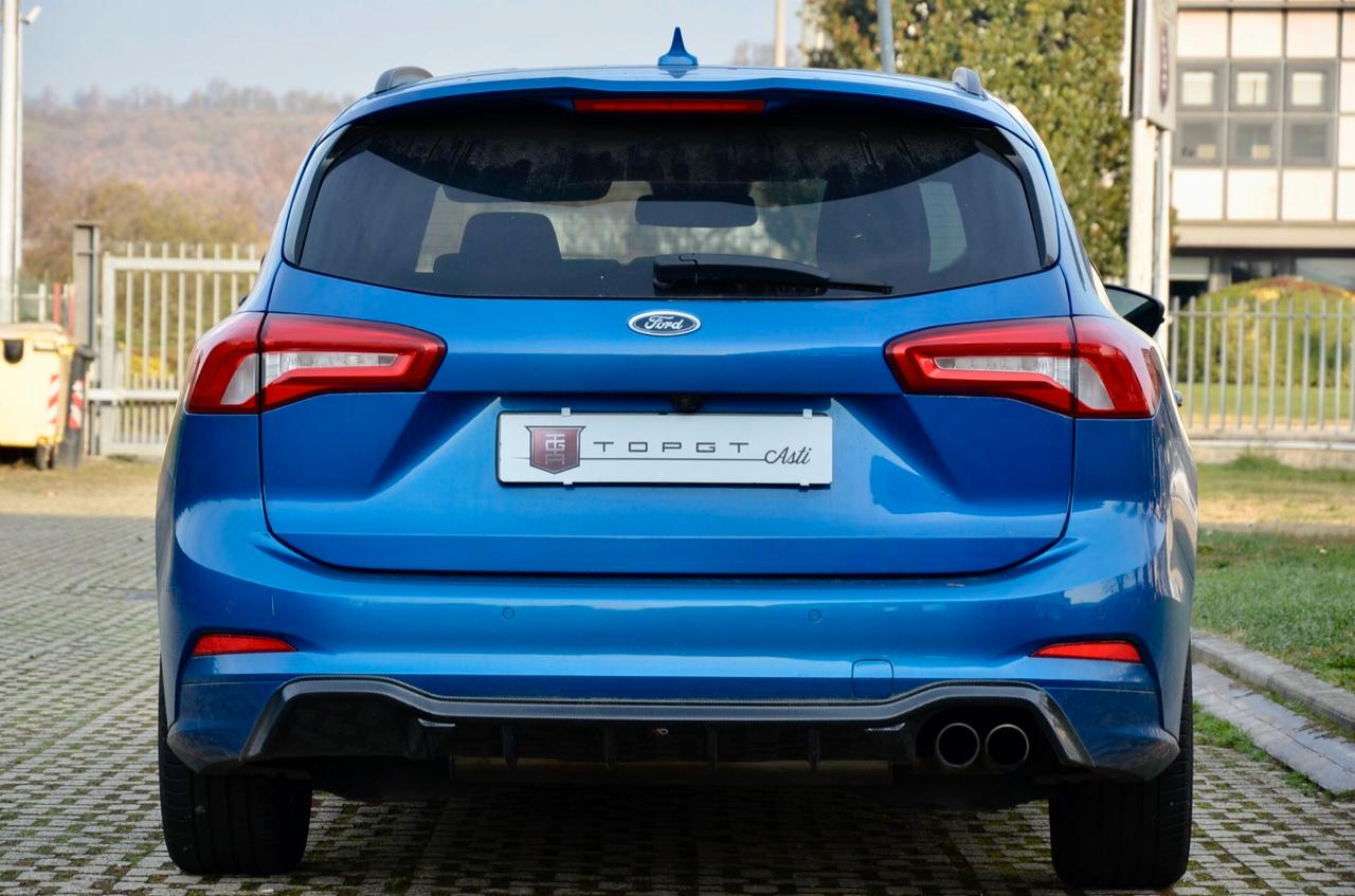 FORD FOCUS SW 1.0 SCOBOOST ST-LINE CO-PILOT 125cv AUTO, SERVICE CERTIFICATI, UFF ITALIANA, EURO 6D, FARI FULL LED, RETROCAMERA, NAVI, PERMUTE