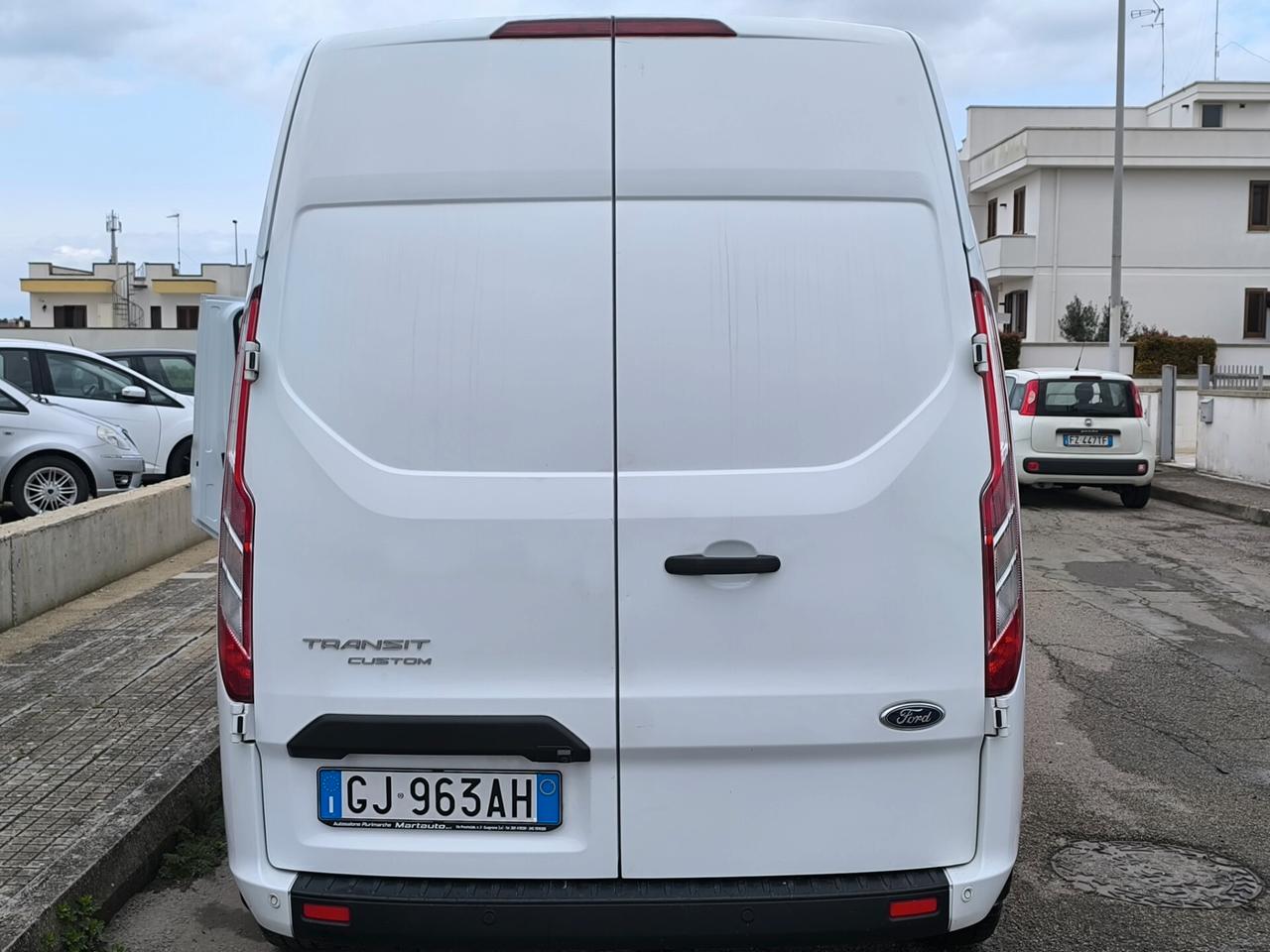 FORD TRANSIT CUSTOM 2.0 DIESEL 130cv L1H2 TETTO ALTO KM 86.000 LED/NAV/RETROCAMERA