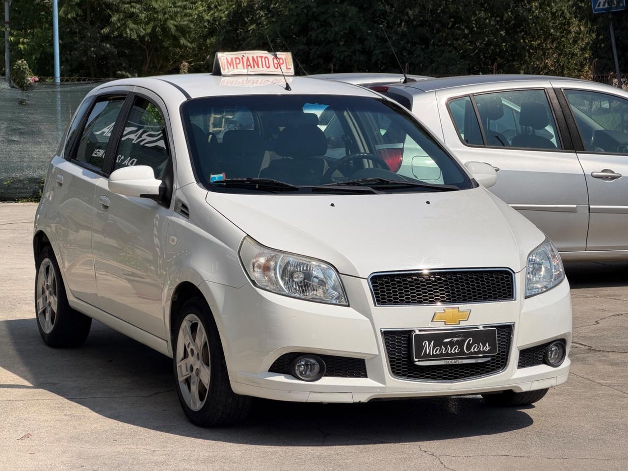 Chevrolet Aveo-Motore revisionato-GPL 2030-Neopatentati