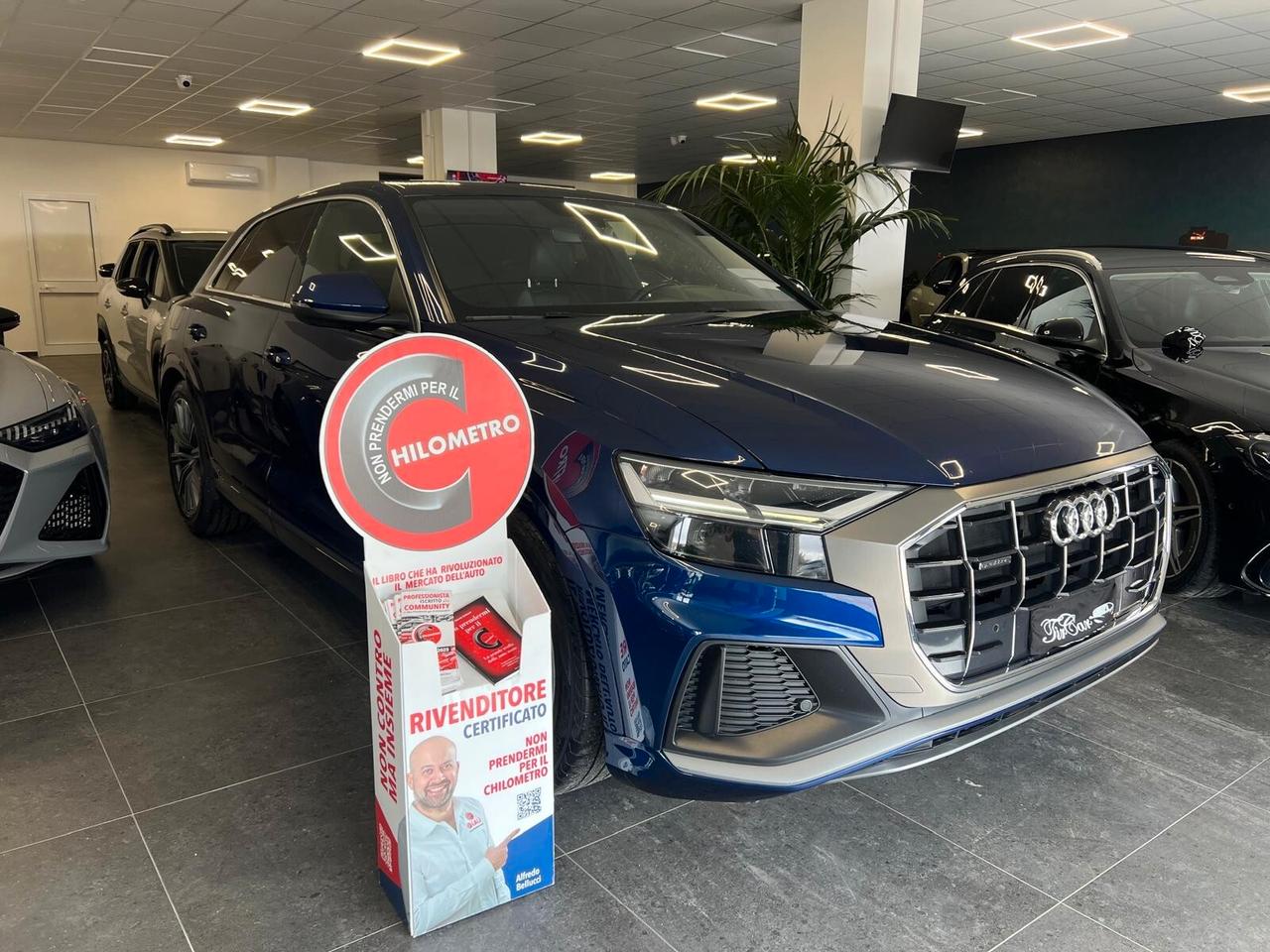 AUDI Q8 50 3.0 TDI MHEV S-LINE 286CV PELLE NAVI CAM QUATTRO ANNO 2021