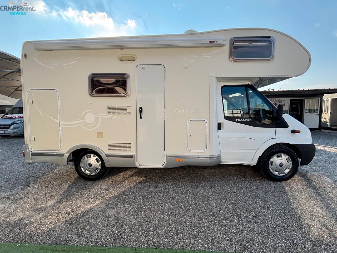 CHALLENGER GENESIS 33 - mansardato con letti a castello in coda