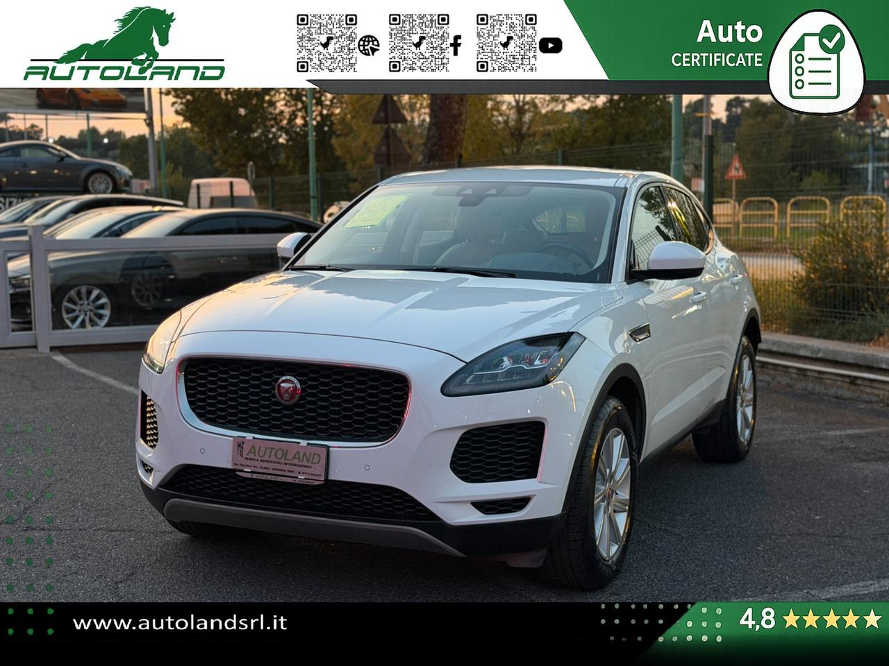 Jaguar E-Pace 2.0 i4 S awd 200cv Servive Jaguar Garanzia fino 36