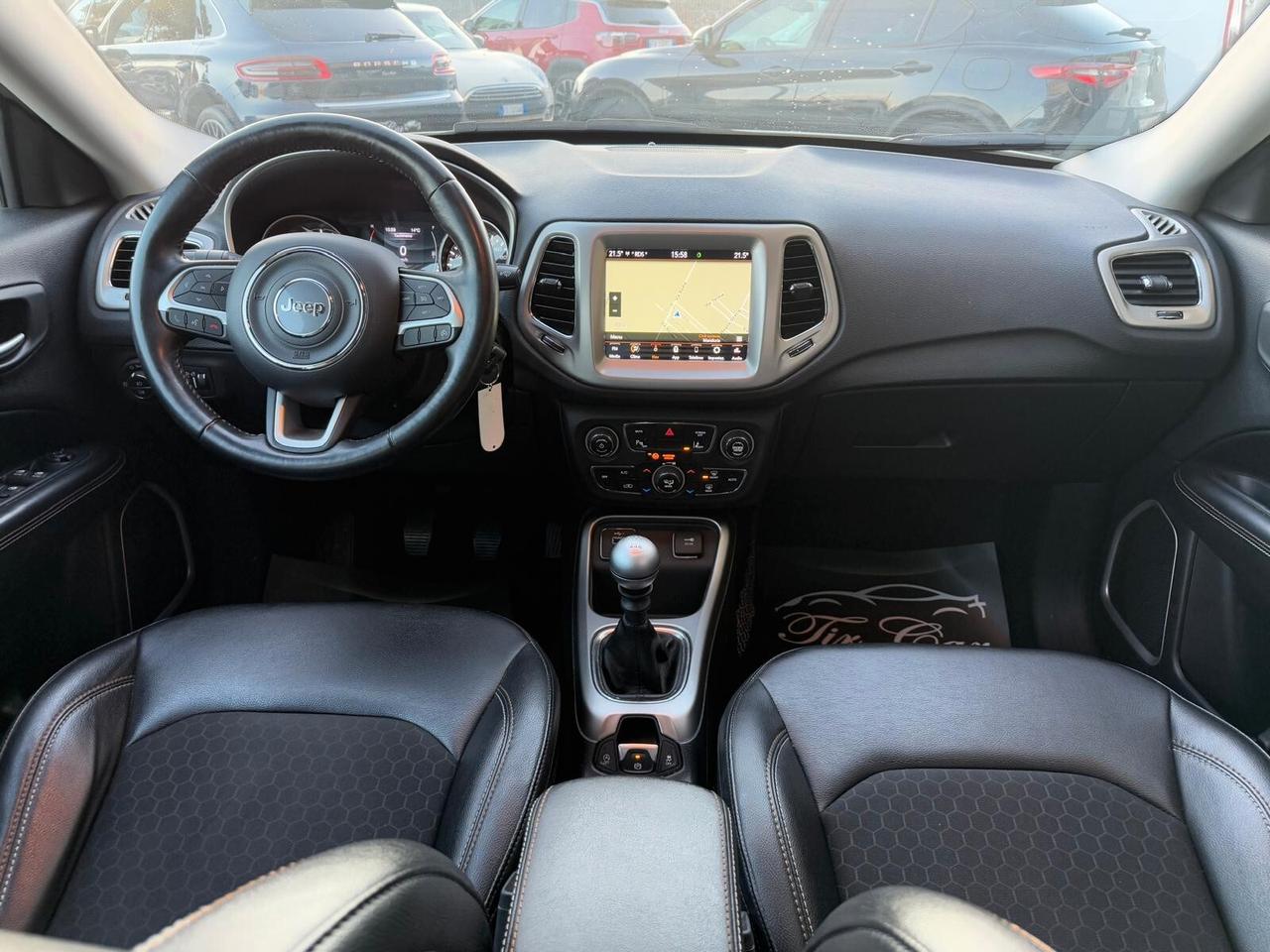 JEEP COMPASS LIMITED 1.6 MJT 120CV PELLE NAVI CAM ANNO 2019