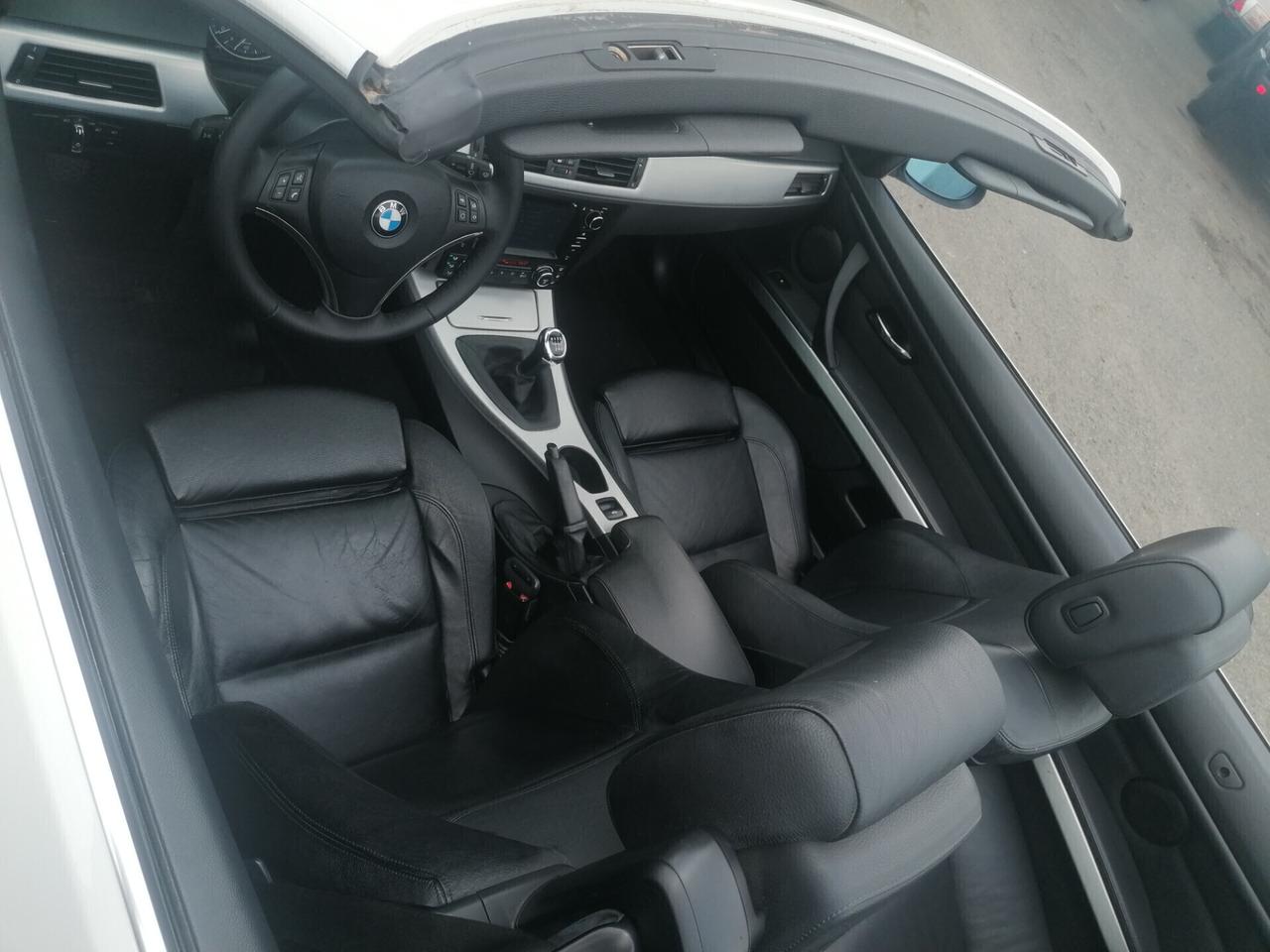 BMW 320d CABRIO Msport-PELLE-NAVI-BIXENON-