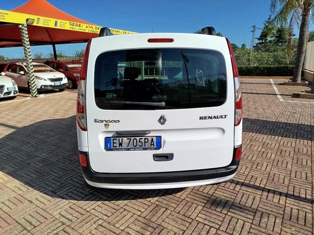 Renault Kangoo 1.5 dCi 90CV 5 porte AUTOCARRO 4 POSTI