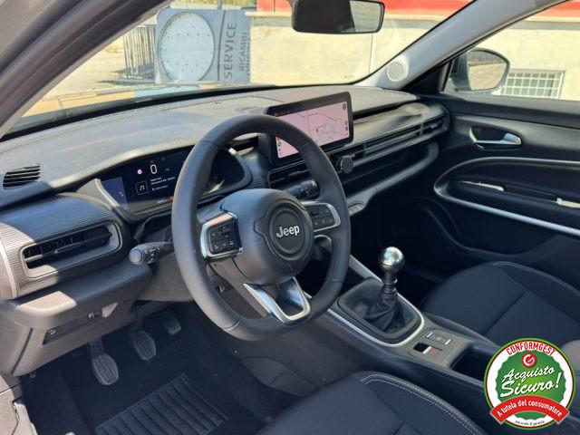 JEEP Avenger 1.2 Turbo 100cv Portellone Elettrico R.Lega 17"