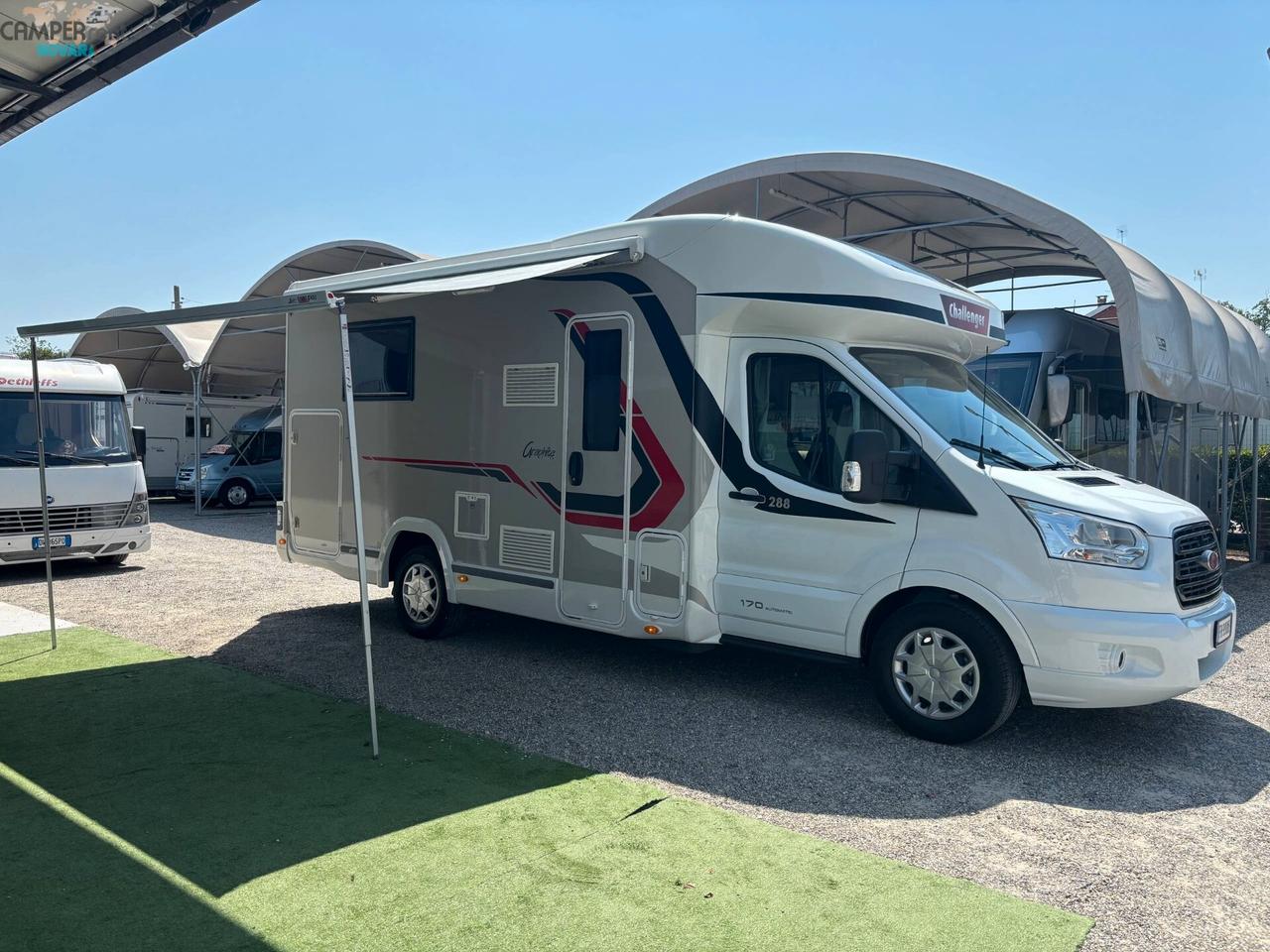 CHALLENGER GRAPHITE EDITION 288 170 automatic - Semintegrale con letto nautico in coda e cambio automatico