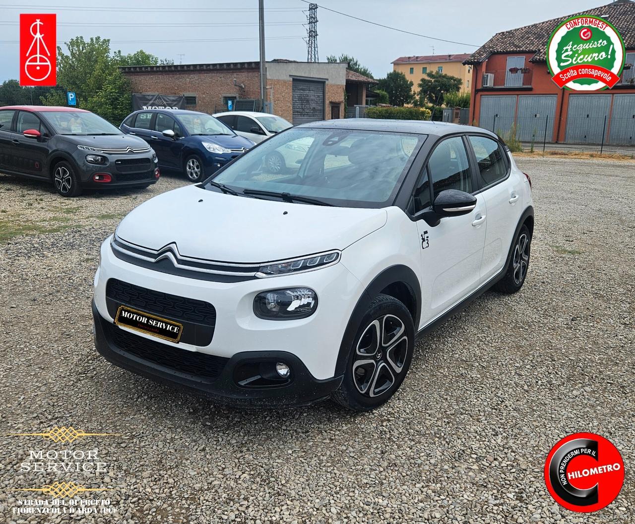 Citroen C3 1.2 82 NEOPATENTATI 55000km da 89€ mese