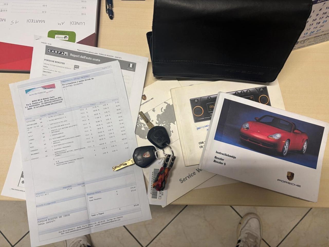 Porsche Boxster 3.2i S 252 cv ISCRITTA ASI