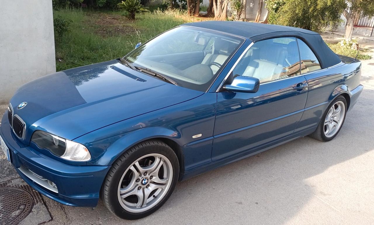 BMW 320 cabrio 170cv (2.2 6 cilindri) M originale